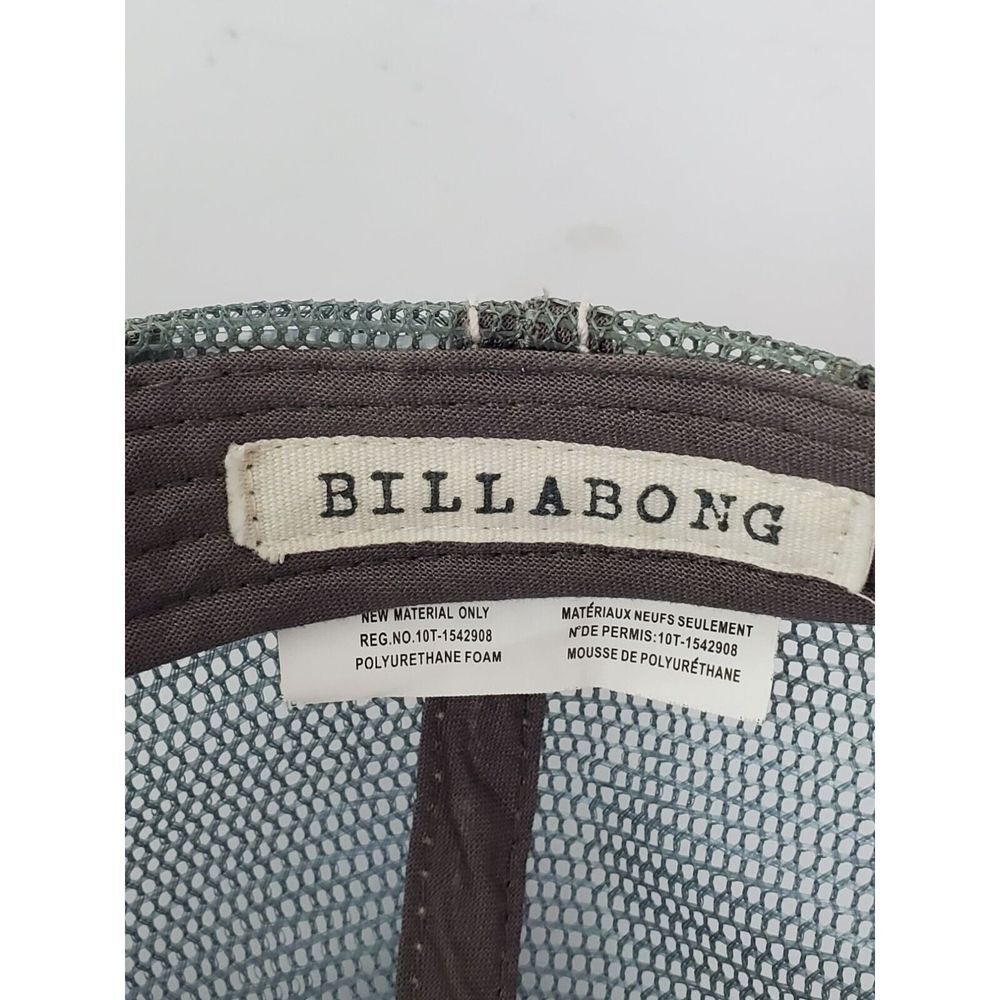 Billabong Womens California‎ Love Mesh Trucker Snapback Hat One Size GUC - Picture 2 of 8